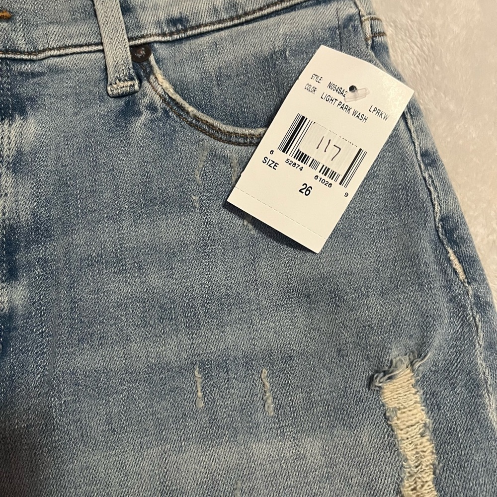 Edyson Distressed Denim Shorts - Picture 2 of 7